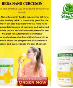 Hera Nano Curcumin Milk Gold - 500gBox - Wholesale Price
